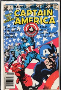 Captain America Annual #6 (1982) Captain America