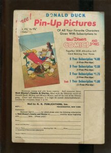 WALT DISNEY'S COMICS AND STORIES VOL. 7 #11 (3.5) 1947