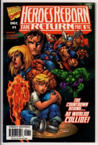 Heroes Reborn: The Return #1 Direct Edition (1997) 9.2 NM-