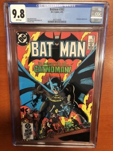 Batman  (1985) #382 (CGC 9.8 WP) Catwoman Appearance