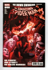 AMAZING SPIDER-MAN #800 (2018) ALEX ROSS | TRADE DRESS | 1ST FULL GOBLIN CHILDE