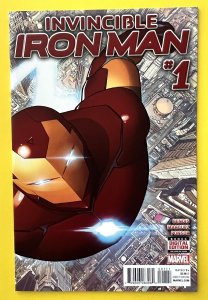 INVINCIBLE IRON MAN 1 WRAP-AROUND COVER (2016) B2