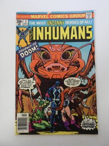 Inhumans #7 VG+ condition moisture damage
