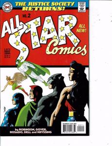 Lot Of 2 All Star Comics DC Comic Books #1 2 Batman Superman LH21