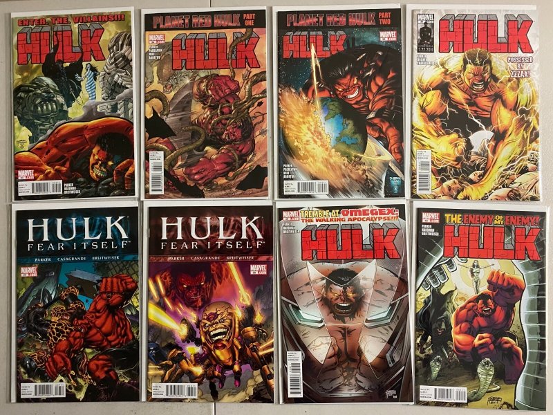 Hulk lot #2-55 with variants + Special (avg 8.0 VF) 49 diff (2008 to 2012)