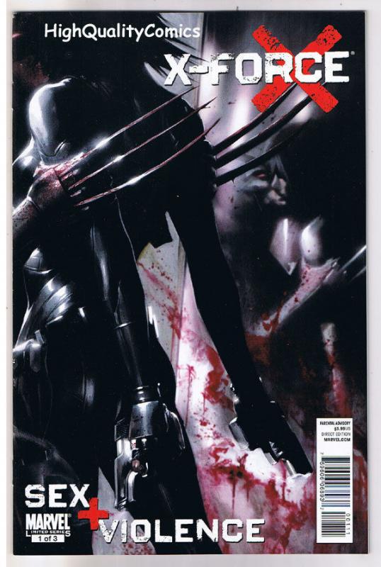 X-FORCE : SEX and VIOLENCE #1, VF, Wolverine, 2010, more Wolverine in our store