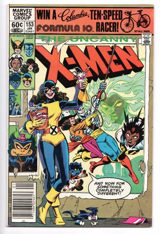 Uncanny X-Men #153 Kitty's Fairy Tale - Cockrum / Rubinstein (Marvel, 1982) VF-