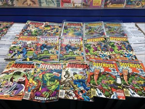 Defenders Comic Lot Of 59 Bronze Age Marvel Lower Grade Lot READER COPIES