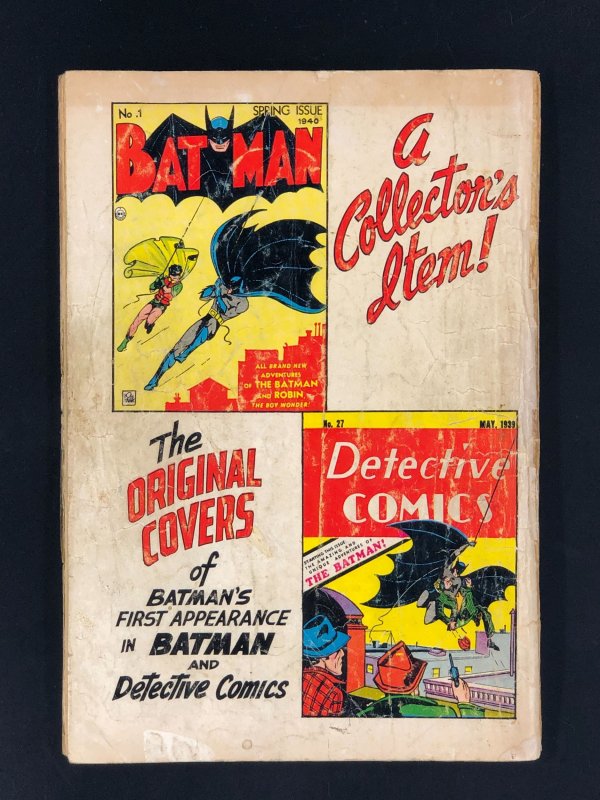 Batman Annual #5 (1963) PR 80 Page Sheldon Moldoff Cover