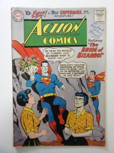 Action Comics #255 (1959) VG Condition! 1 in spine split, moisture stain