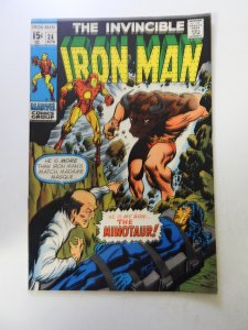 Iron Man #24 (1970) VF- condition