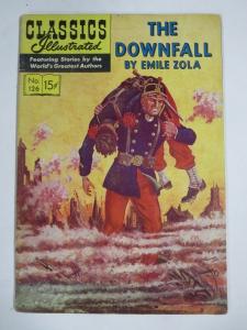 CLASSIC ILLUSTRATED #126 (VG) THE DOWNFALL (1ST Edition, NO HRN) May 1955 