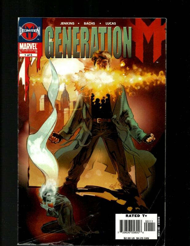 12 Comics Son of M 2 1 Generation 1 4 3 5 Avengers 10 12 2.4 Previews +MOR J394 