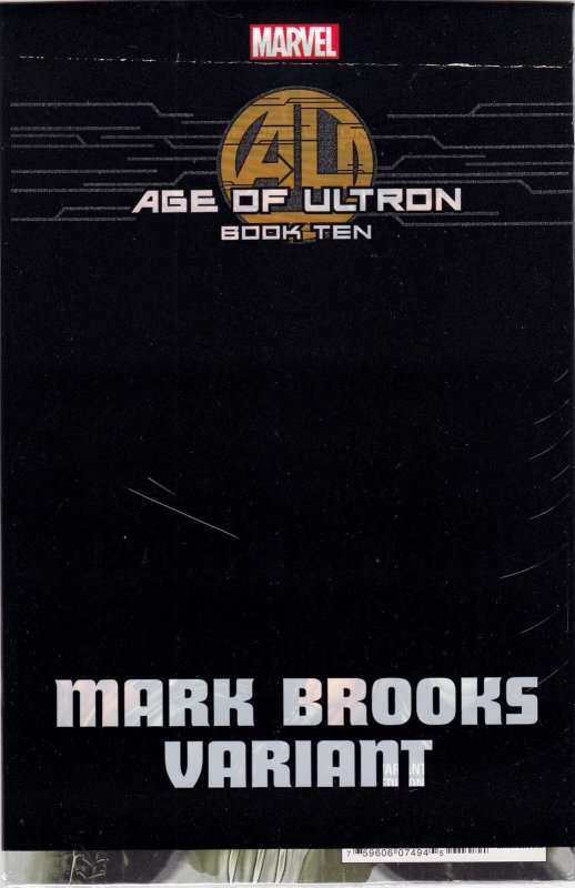 Age of Ultron #10A (in bag) VF/NM ; Marvel | Mark Brooks 1:50 Variant