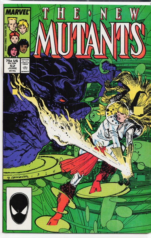 The New Mutants #52 (1987) New Mutants