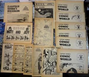 CAPTAIN GEORGE'S COMIC WORLD 16 reprints of vintage comic strips Whizzbang GOOD