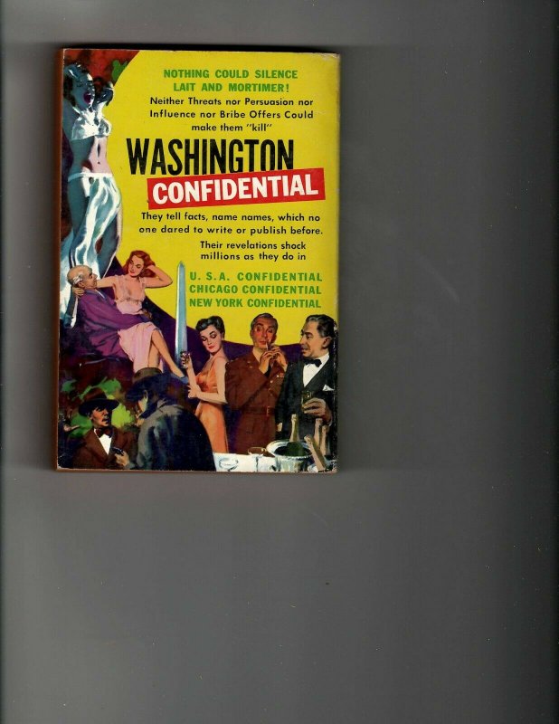 3 Books Benjamin Franklin Washington Confidential Murder Wears Mukluks JK17