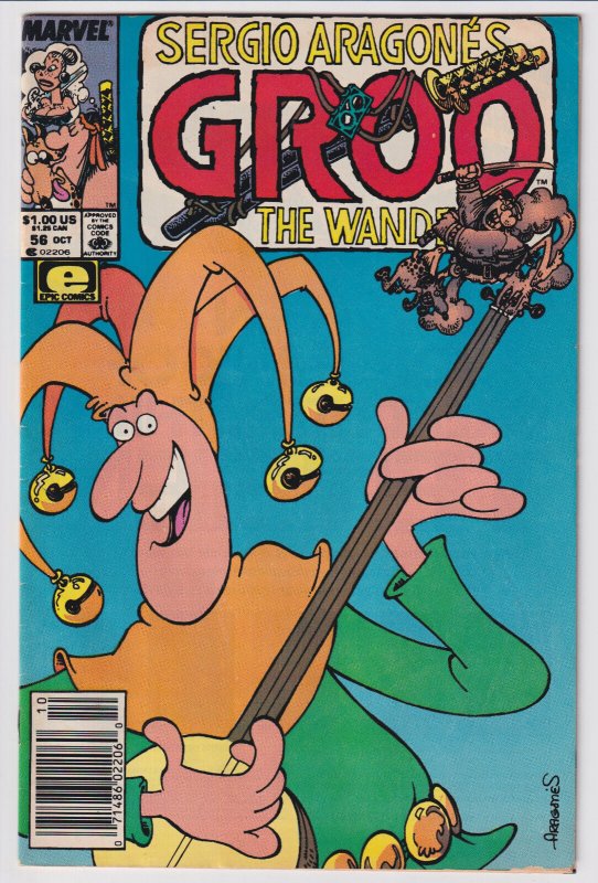 Marvel Comics! Groo the Wanderer! Issue #56! 