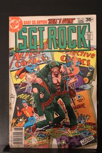 Sgt. Rock #317 (1978) Affordable-Grade VF+ Superman/Batman comics background Wow