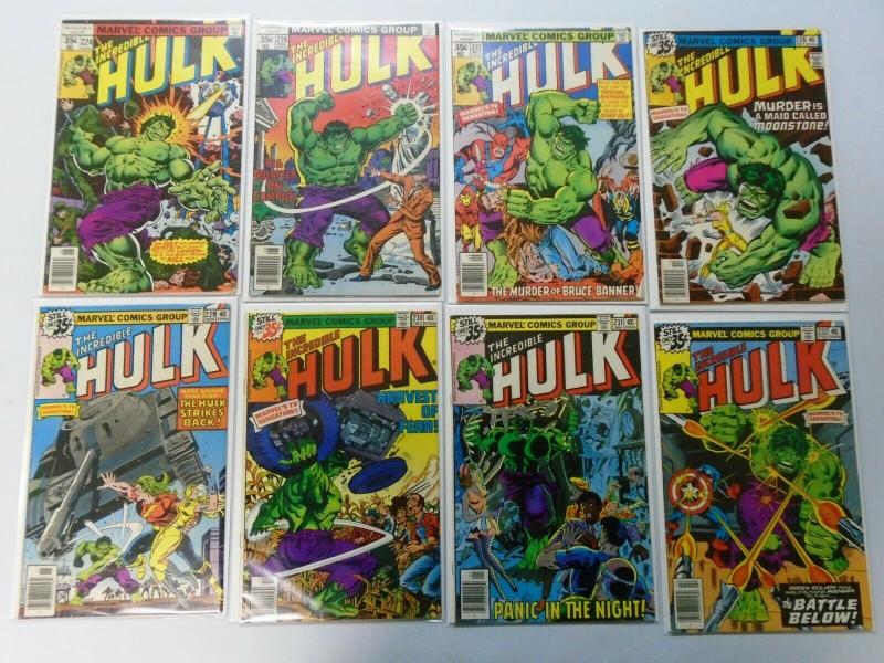 Bronze Hulk Lot From:#201-249, 39 Different, Average 6.0/FN (1976-1980)