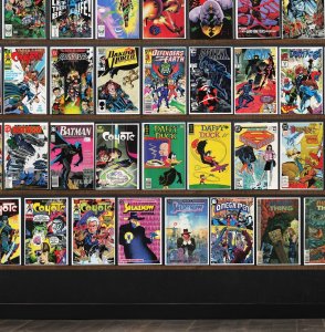 Huge Lot 150+ Comics with Deathlok, Batman, Darkhawk, Airboy & More!