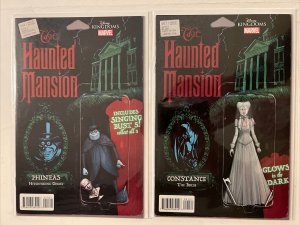 2 Haunted Mansion #1 - Action Figure Variants - Constance Phineas See Pics 