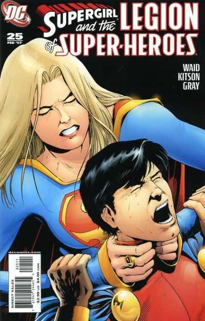 Supergirl and the Legion of Super-Heroes #25, NM + (Stock photo)