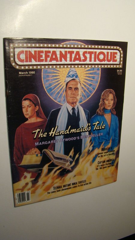 CINEFANTASTIQUE MARCH 1990 THE HANDMAID'S TALE TEENAGE MUTANT NINJA TURTLES