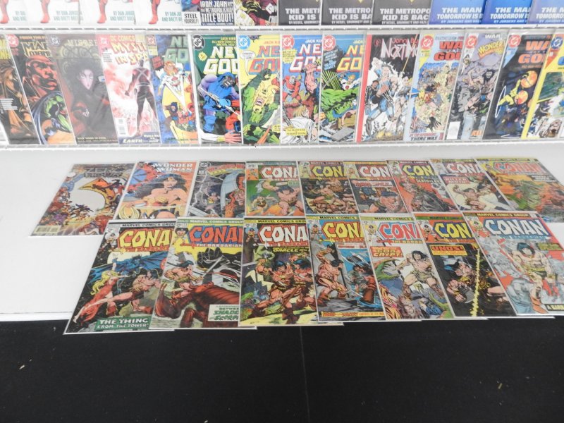 Huge Lot 130+ Comics W/ Superman, Swamp Thing, Conan, +More! Avg VF- Condition!