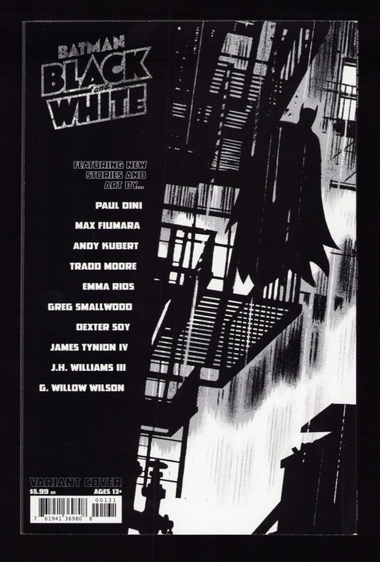 Batman Black & White #1 - Momoko Cover (9/9.2) 2021