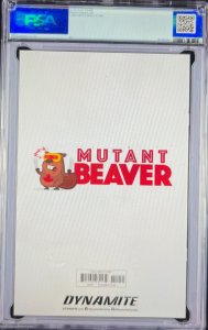 Vampirella #14 Mutant Beaver Comics Cover (2020), PSA Graded 9.8