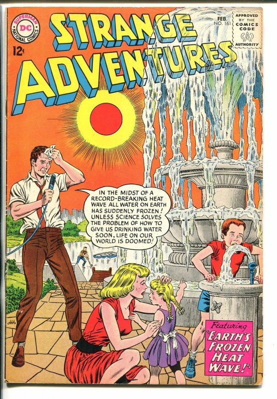 STRANGE ADVENTURES #161-1964-DC-SCI-FI-fn