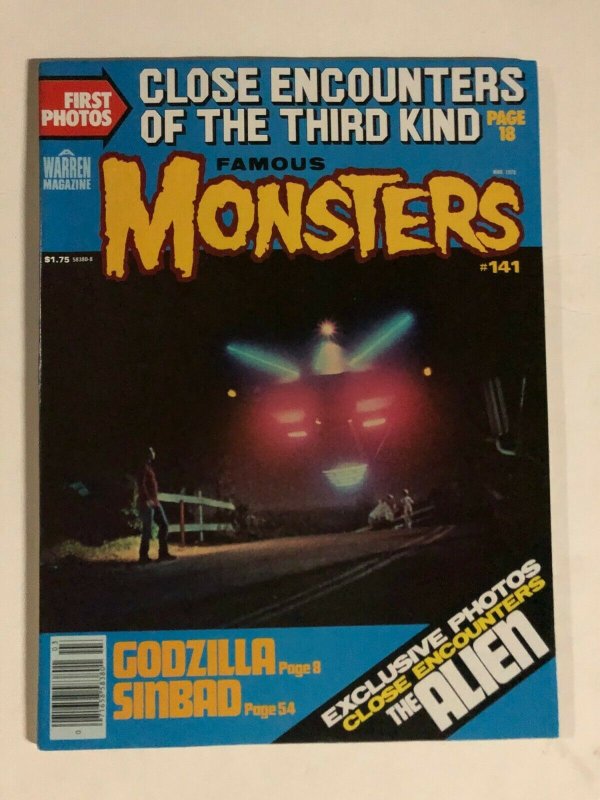 FAMOUS MONSTERS OF FILMLAND 141 March 1978 Close Encounters VF-NM CEIII