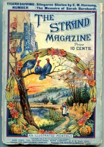 PULP:  Strand Magazine Pulp November 1904- Sarah Bernhardt- Thanksgiving cove...