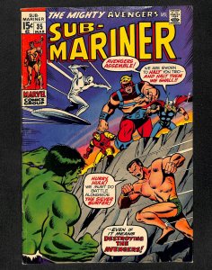 Sub-Mariner #35 VG 4.0 2nd Defenders!