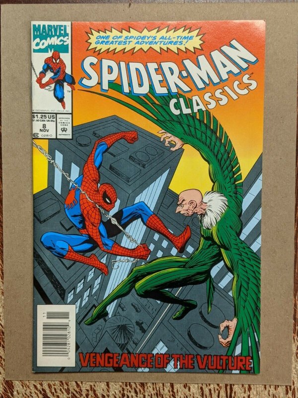 Spider-Man Classics # 8 Marvel Comic Book Peter Parker Green Goblin Vulture YY12