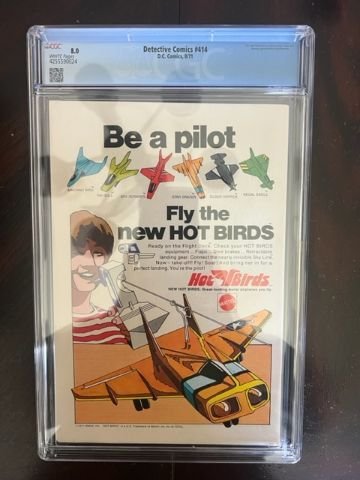 Detective Comics #414 (1971) - CGC 8.0