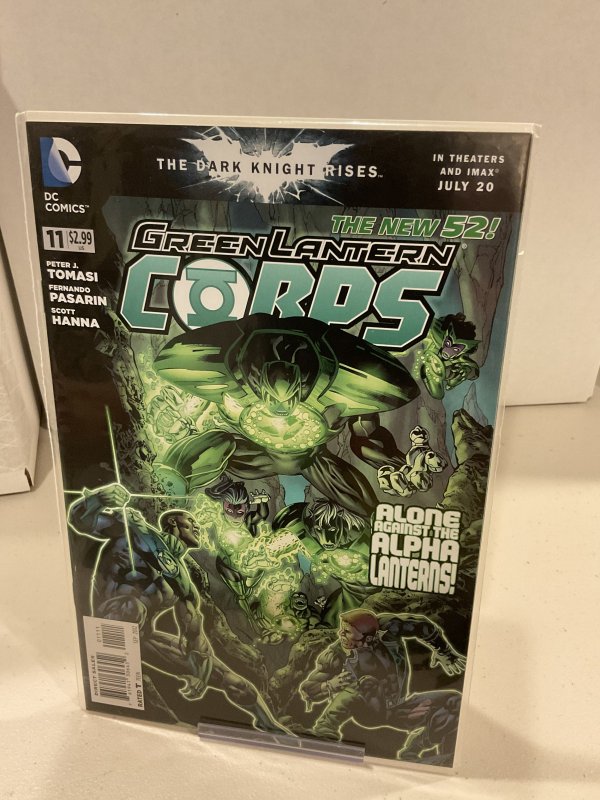 Green Lantern Corps #11  9.0 (our highest grade)  New 52!  2012