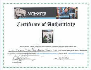 Will Eisner City People Notebook 1989 - Dennis O'Neil File Copy