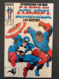 Captain America #334 Direct Edition (1987) - 1st Black Buckey