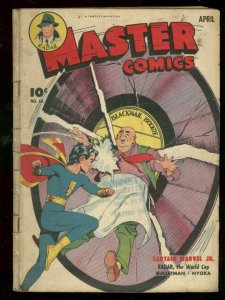 MASTER COMIC #60 1945-RADAR-NYOKA-CAPTAIN MARVEL JR-WW2 G/VG