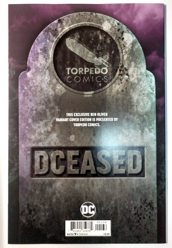 DCeased #1 (9.4, 2019) Torpedo Comics Cover A