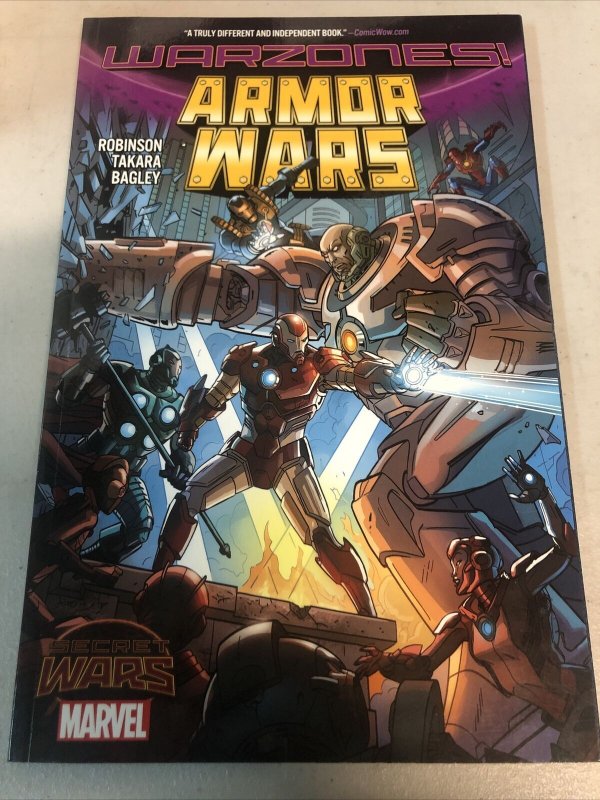 Warzones Armor Wars (2016) Marvel TPB SC James Robinson