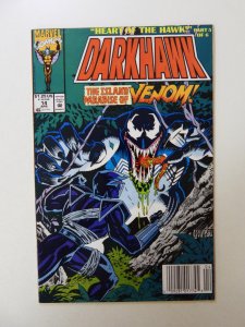 Darkhawk #14 Newsstand Edition (1992) VF condition