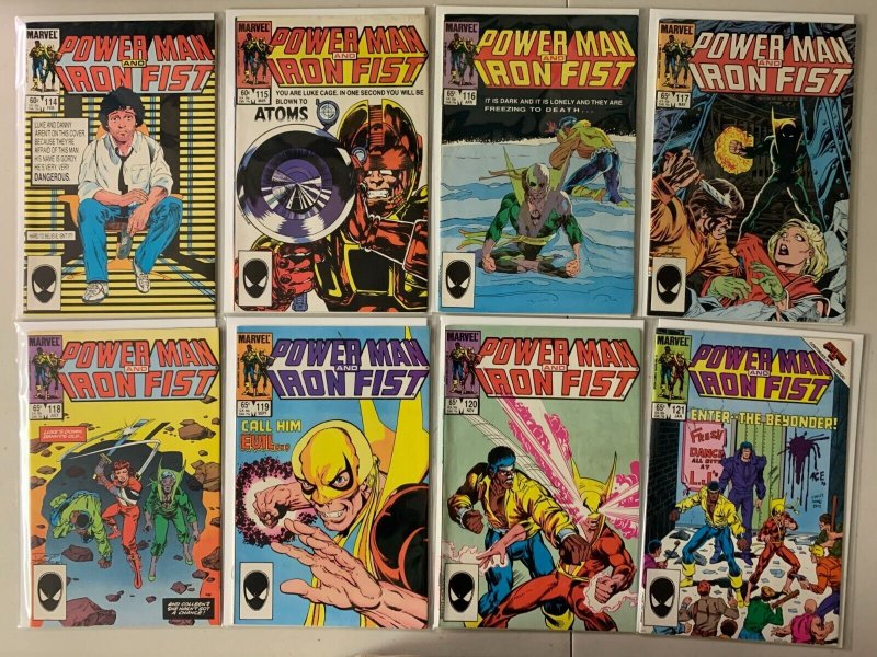 Power Man and Iron Fist comics lot #77-124 43 diff avg 6.0 (1982-88)