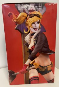 DC Collectibles Bombshells Harley Quinn Deluxe Statue Version 2 NIB