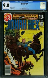 Jonah Hex #20 (1979) CGC 9.8 NM/MT