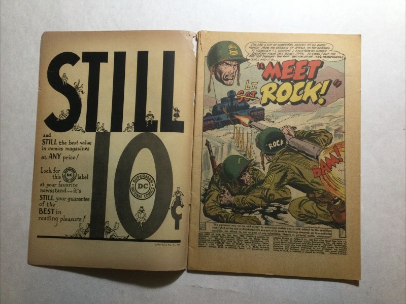 Our Army At War 106 Good Gd Dc Comics