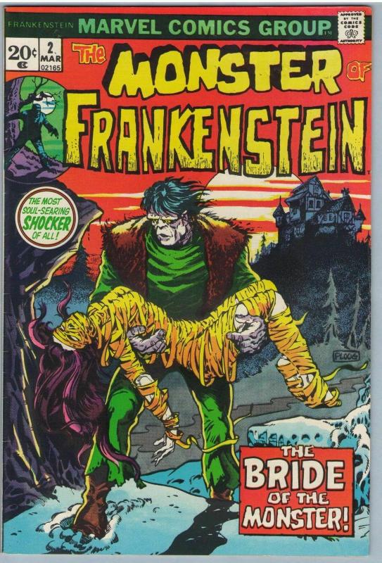 Frankenstein 2 Mar 1973 VF (8.0)