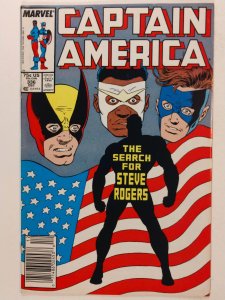 Captain America #336 (7.0, 1987) Steve Rogers becomes The Captain